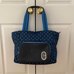 GUC COACH Court Tote With Badland Floral Print (C5669)